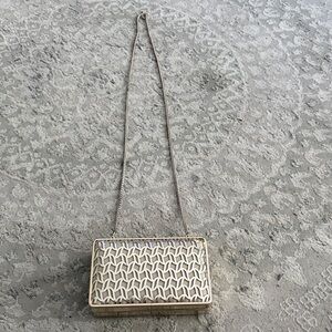 LK Bennett London Elegant gold Clutch Bag